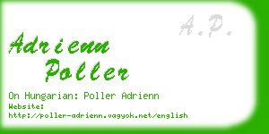 adrienn poller business card